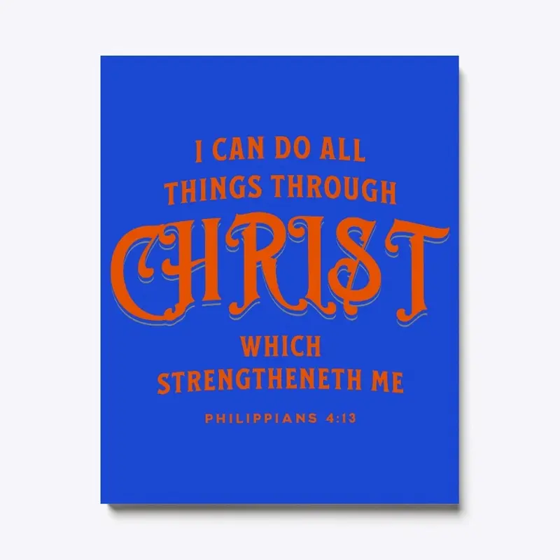 All things through christ